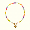 Rainbow Charm Holder Necklace