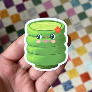 Green Tea Sticker