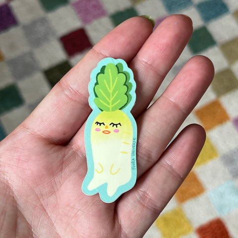 Daikon (White Radish) Sticker