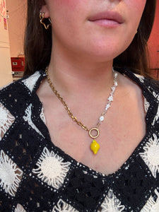 Clay Lemon Charm