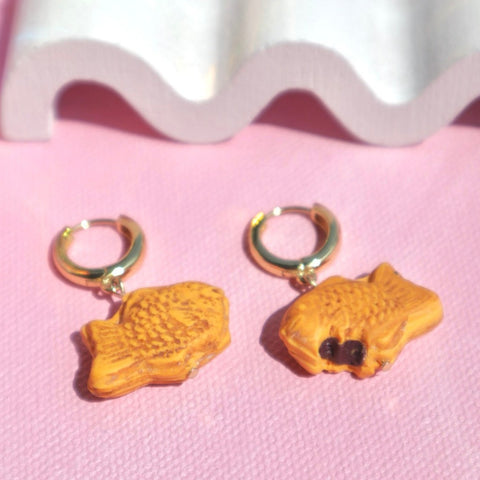 Whimsy Taiyaki Earrings