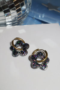 Celestial Flower Hoops