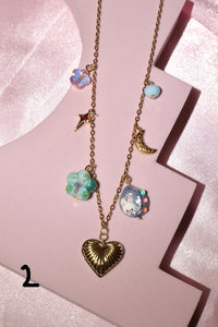 One of a kind charm necklace