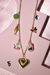 One of a kind charm necklace