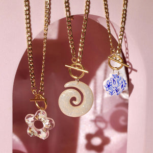 Coastal Charms Toggle Necklace