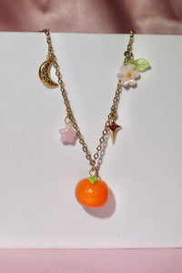 Spain Citrus Charm Necklace