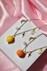 Spain Citrus Charm Necklace