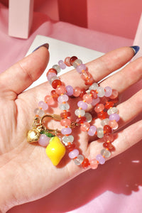 Charm Holder Beaded Necklace
