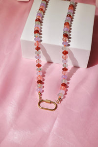 Charm Holder Beaded Necklace