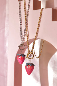 Glitterberry Toggle Necklace