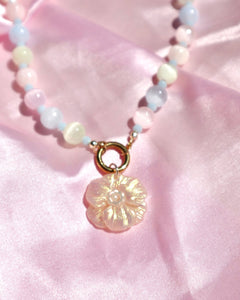 Pastel Selenite Necklace