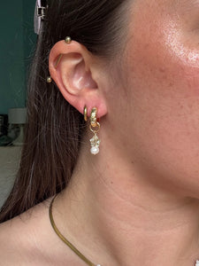 5 Pack Charm Hoops