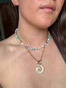 Coastal Charms Toggle Necklace