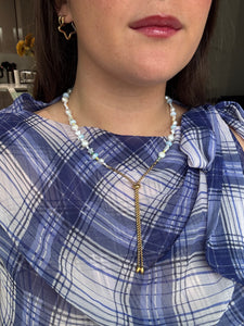 Pearl Bolo Necklace